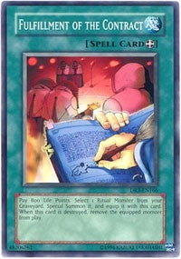 Image for Fulfillment of the Contract (DR3-EN166) (DR3) - YuGiOh