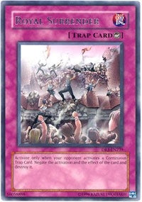 Image for Royal Surrender (DR3-EN239) (DR3) - YuGiOh