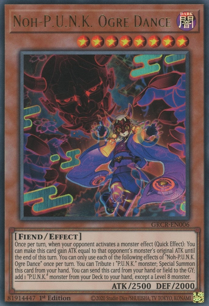 Image for Noh-P.U.N.K. Ogre Dance (GRCR-EN006) (GRCR) - YuGiOh