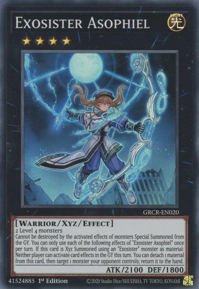 Image for Exosister Asophiel (GRCR-EN020) (GRCR) - YuGiOh