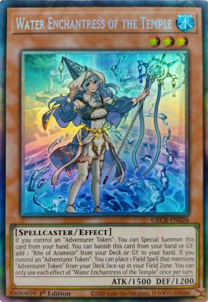 Water Enchantress of the Temple (CR) (GRCR-EN026) (GRCR)