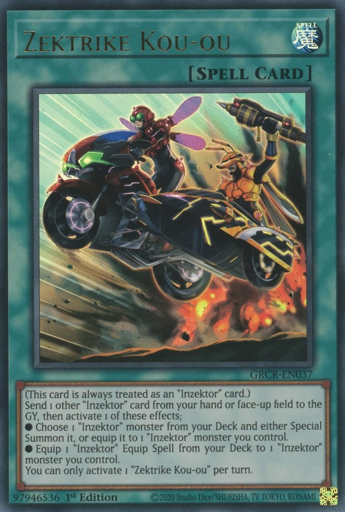 Image for Zektrike Kou-ou (GRCR-EN037) (GRCR) - YuGiOh