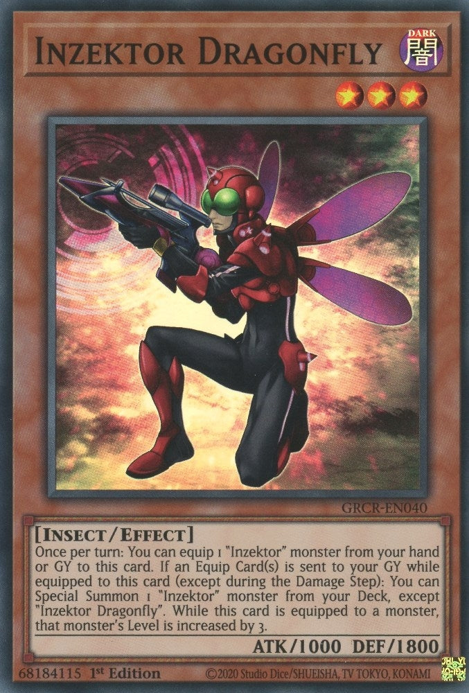 Image for Inzektor Dragonfly (GRCR-EN040) (GRCR) - YuGiOh