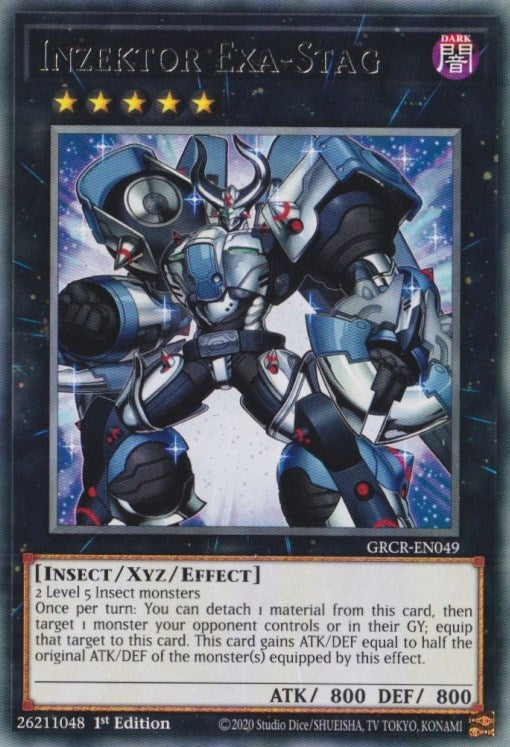 Image for Inzektor Exa-Stag (GRCR-EN049) (GRCR) - YuGiOh