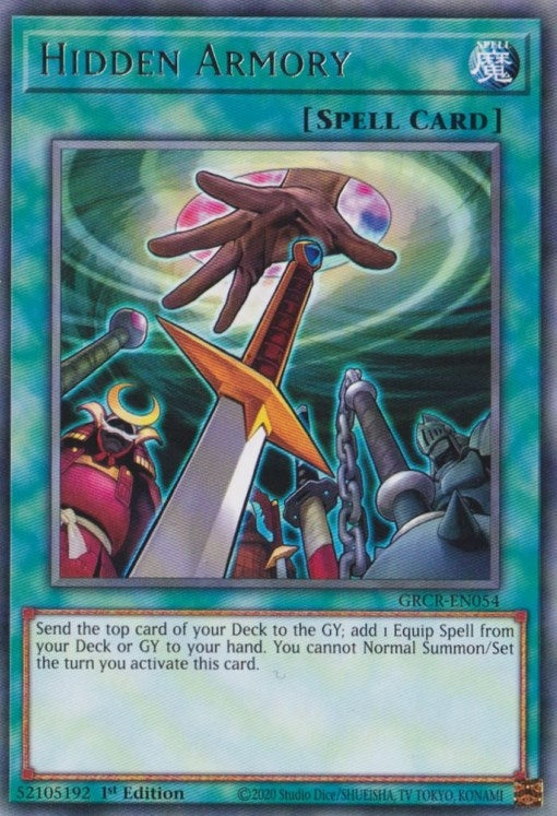 Image for Hidden Armory (GRCR-EN054) (GRCR) - YuGiOh