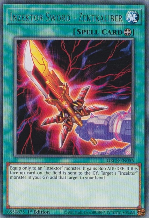 Image for Inzektor Sword - Zektkaliber (GRCR-EN056) (GRCR) - YuGiOh