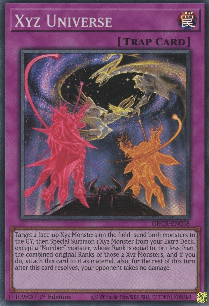 Image for Xyz Universe (GRCR-EN058) (GRCR) - YuGiOh