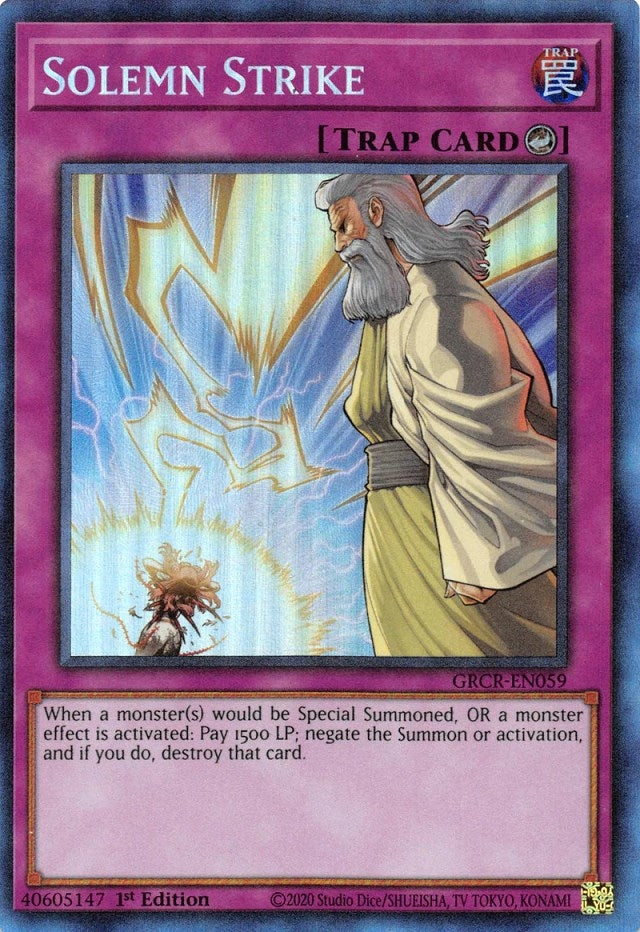 Solemn Strike (CR) (GRCR-EN059) (GRCR)