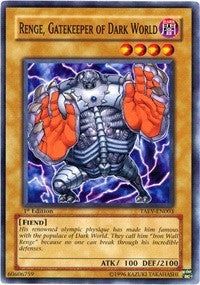 Image for Renge, Gatekeeper of Dark World (TAEV-EN003) (TAEV) - YuGiOh