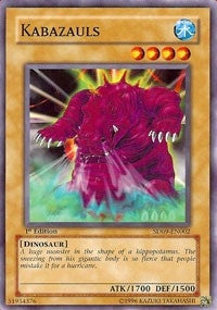 Image for Kabazauls (SD09-EN002) (SD09) - YuGiOh