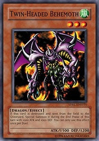 Image for Twin-Headed Behemoth (SDRL-EN010) (SDRL) - YuGiOh
