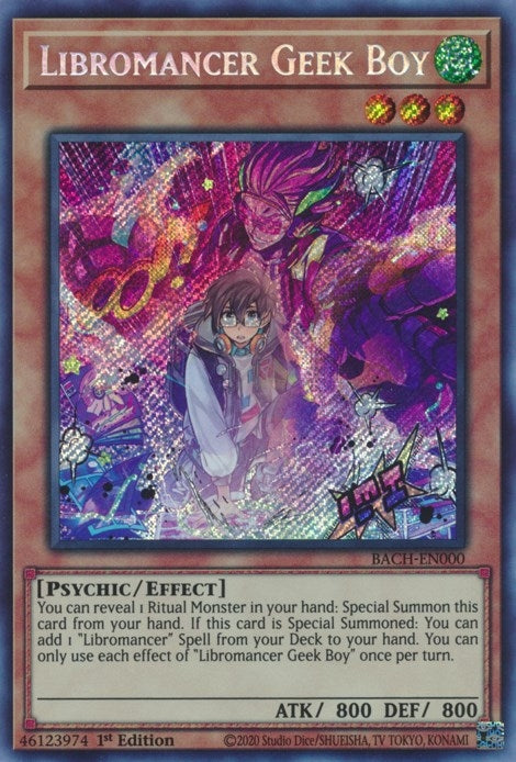 Image for Libromancer Geek Boy (BACH-EN000) (BACH) - YuGiOh