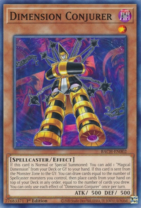 Image for Dimension Conjurer (BACH-EN002) (BACH) - YuGiOh