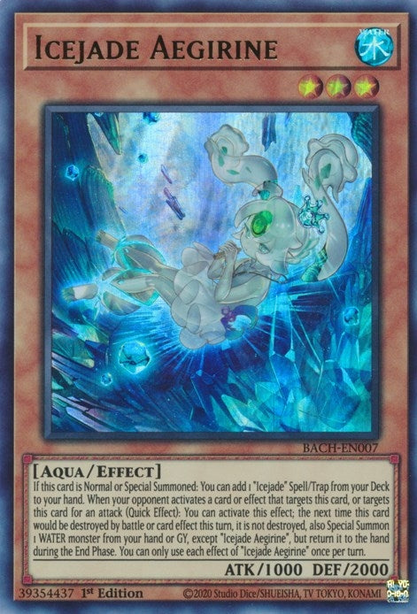 Image for Icejade Aegirine (BACH-EN007) (BACH) - YuGiOh