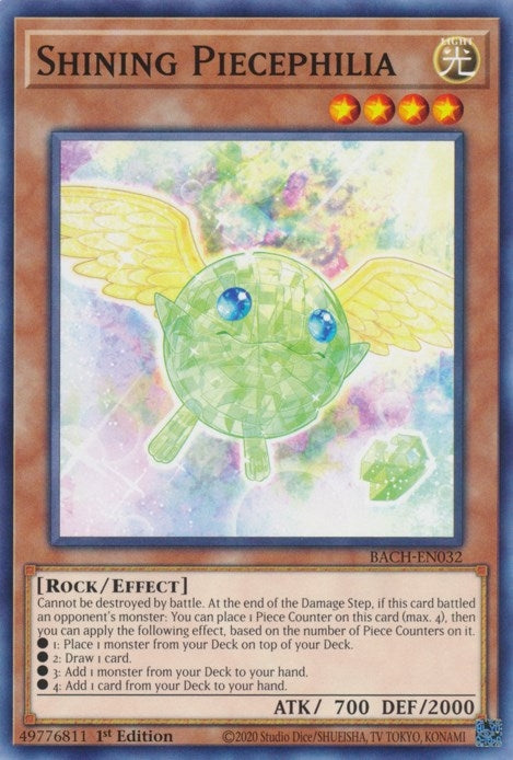 Image for Shining Piecephilia (BACH-EN032) (BACH) - YuGiOh