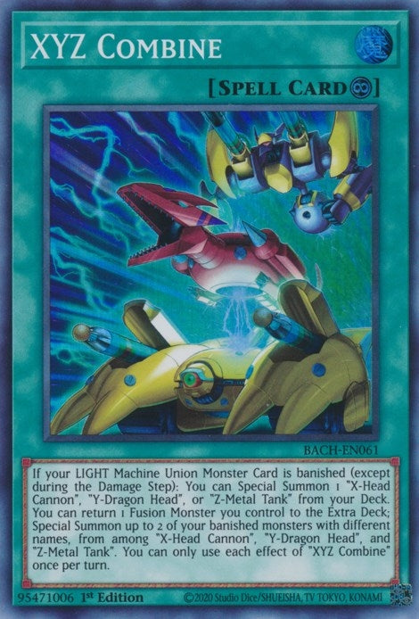 Image for XYZ Combine (BACH-EN061) (BACH) - YuGiOh