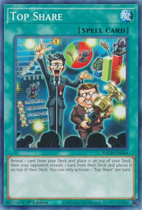 Image for Top Share (BACH-EN064) (BACH) - YuGiOh