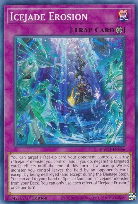 Image for Icejade Erosion (BACH-EN066) (BACH) - YuGiOh