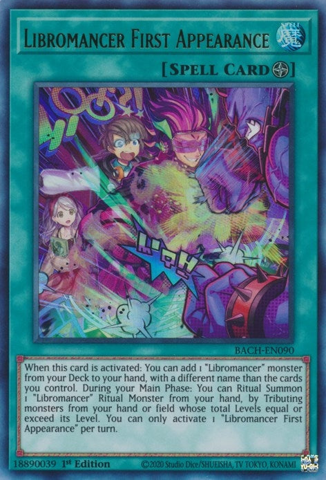 Image for Libromancer First Appearance (BACH-EN090) (BACH) - YuGiOh