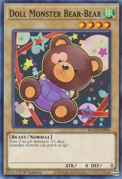 Image for Doll Monster Bear-Bear (BACH-EN094) (BACH) - YuGiOh