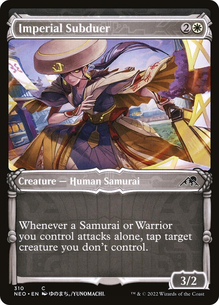 Image for Imperial Subduer (Showcase) (310) (Kamigawa: Neon Dynasty) - Magic: The Gathering