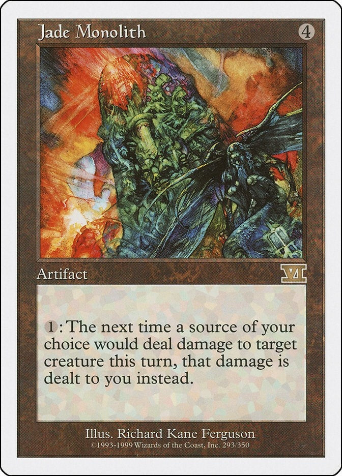 Image for Jade Monolith (293) (Classic Sixth Edition) - Magic: The Gathering