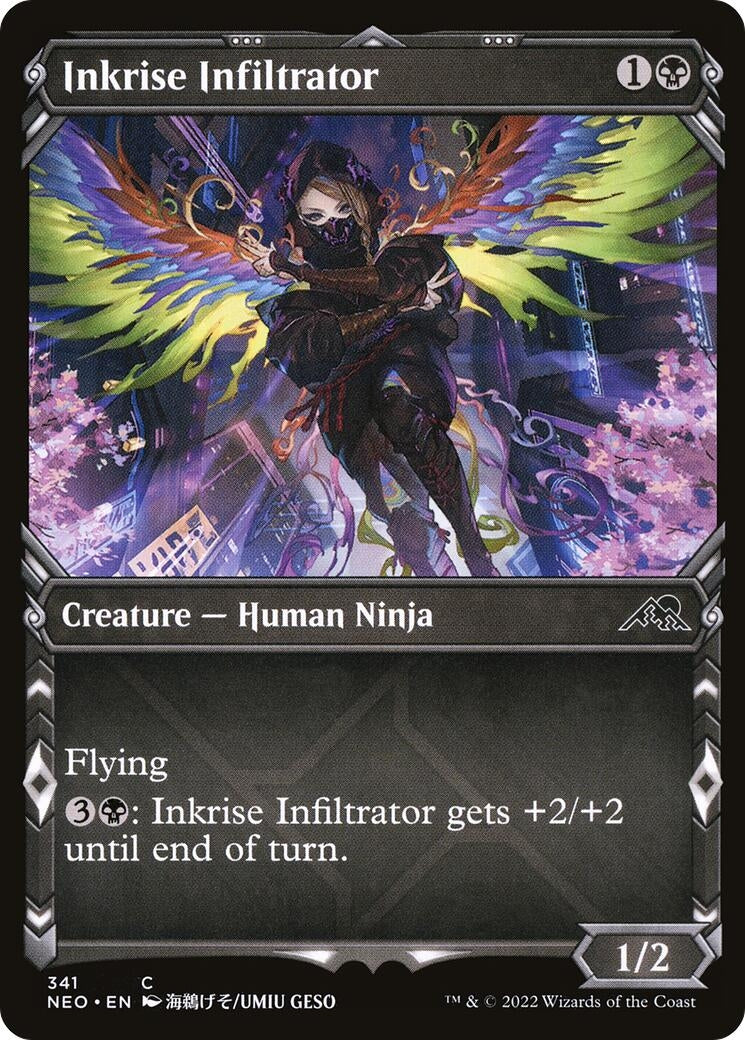 Image for Inkrise Infiltrator (Showcase) (341) (Kamigawa: Neon Dynasty) - Magic: The Gathering