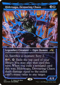 Image for Hidetsugu, Devouring Chaos (Neon Blue) (431) (Kamigawa: Neon Dynasty) - Magic: The Gathering