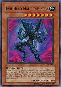 Image for Evil Hero Malicious Edge (GLAS-EN003) (GLAS) - YuGiOh