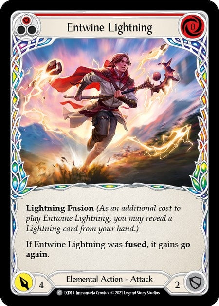 Entwine Lightning (Red) (LXI013) (Blitz Deck: Tales of Aria - Lexi)