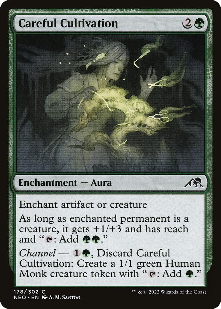 Image for Careful Cultivation (178) (Kamigawa: Neon Dynasty) - Magic: The Gathering