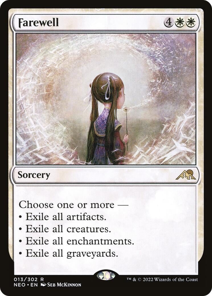 Image for Farewell (13) (Kamigawa: Neon Dynasty) - Magic: The Gathering
