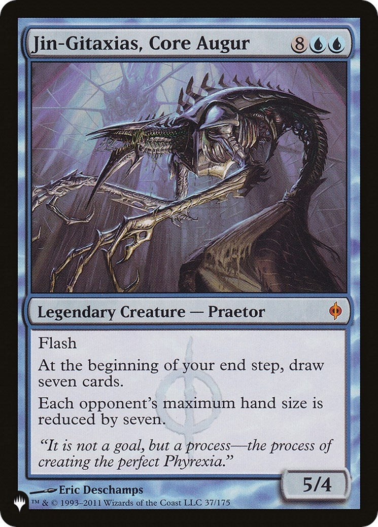 Image for Jin-Gitaxias, Core Augur (37/175) (The List Reprints) - Magic: The Gathering