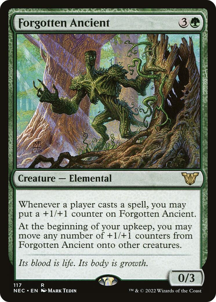 Image for Forgotten Ancient (117) (Kamigawa: Neon Dynasty) - Magic: The Gathering
