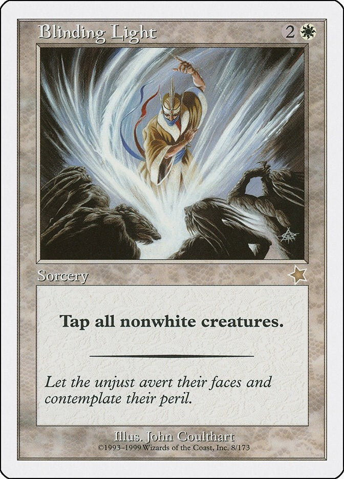 Image for Blinding Light (8) (Starter 1999) - Magic: The Gathering