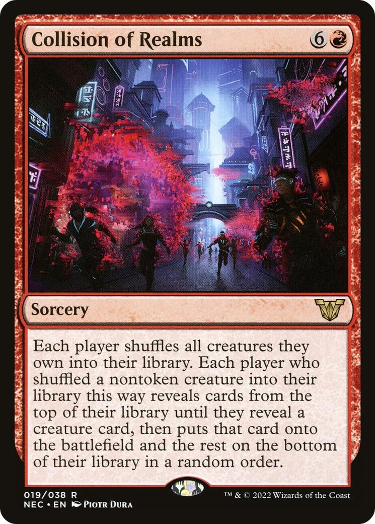 Image for Collision of Realms (19) (Kamigawa: Neon Dynasty) - Magic: The Gathering
