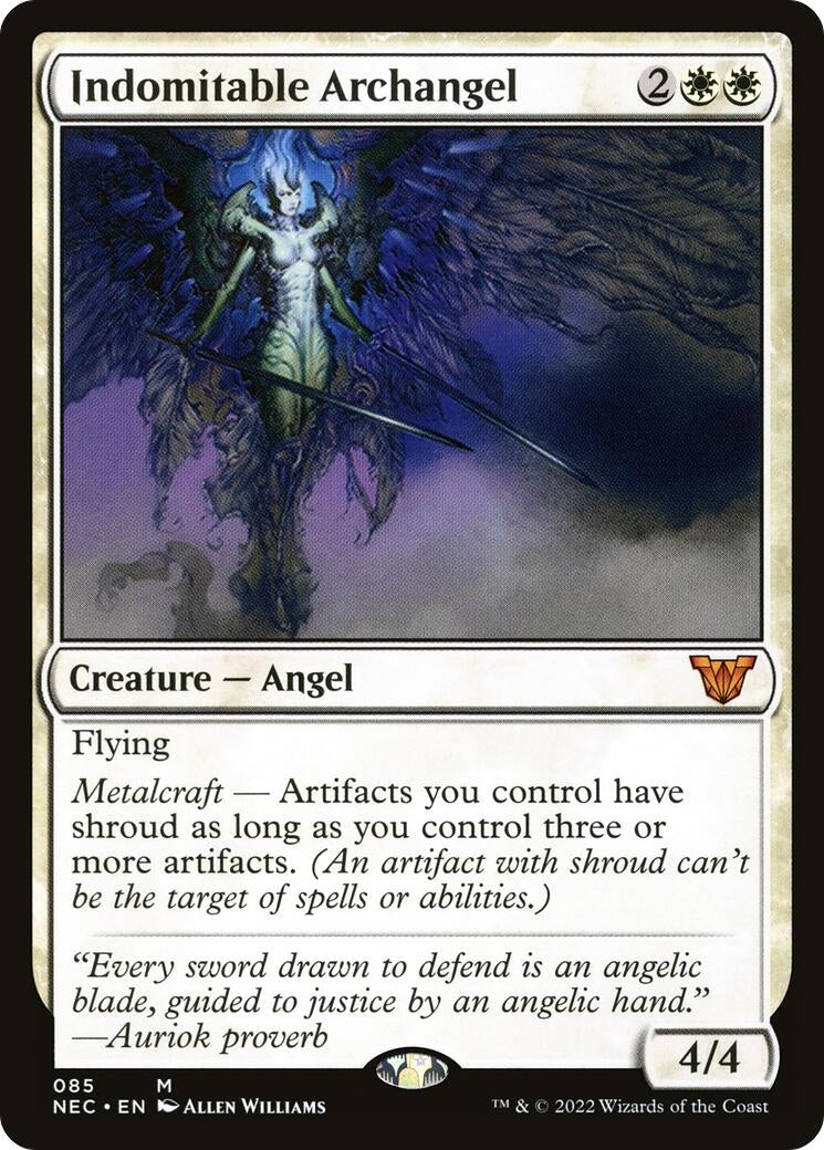 Image for Indomitable Archangel (85) (Kamigawa: Neon Dynasty) - Magic: The Gathering
