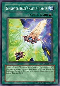 Image for Gladiator Beast's Battle Gladius (GLAS-EN056) (GLAS) - YuGiOh