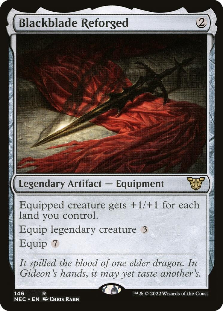Image for Blackblade Reforged (146) (Kamigawa: Neon Dynasty) - Magic: The Gathering