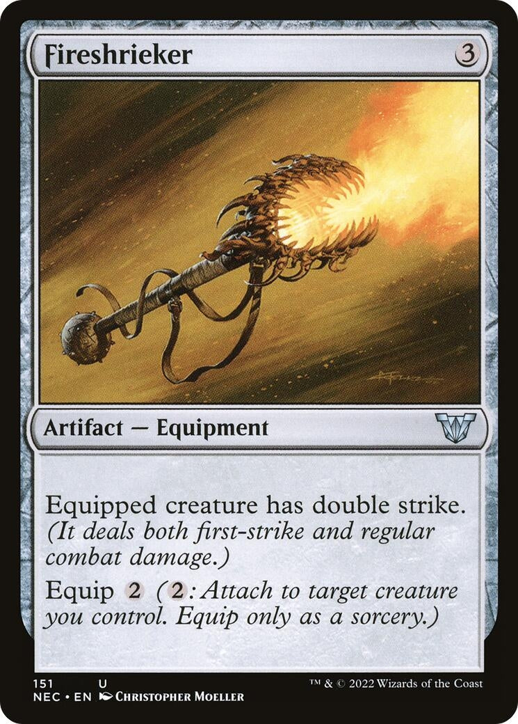 Image for Fireshrieker (151) (Kamigawa: Neon Dynasty) - Magic: The Gathering