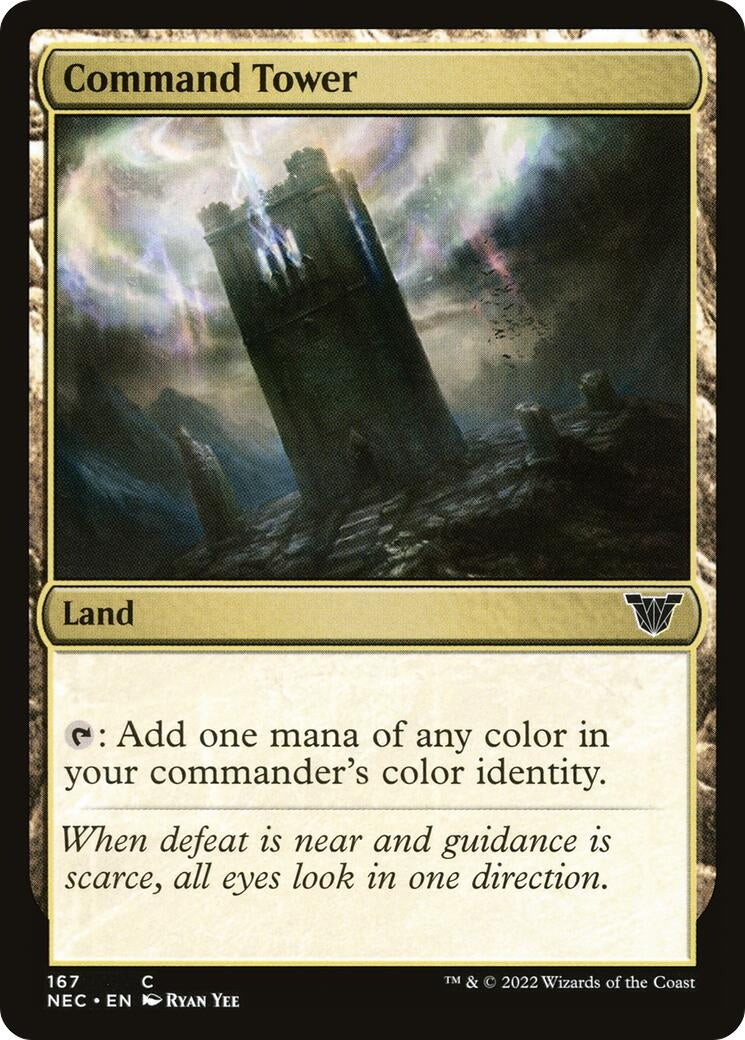 Image for Command Tower (167) (Kamigawa: Neon Dynasty) - Magic: The Gathering
