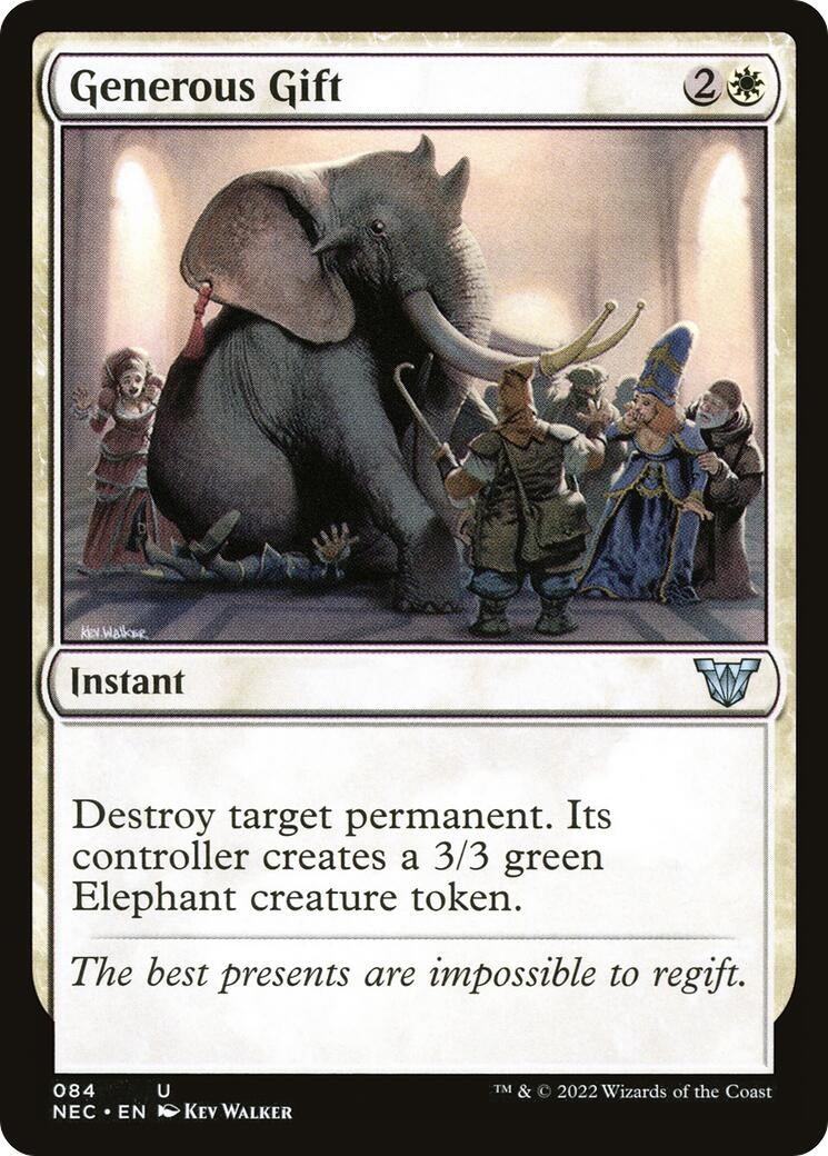 Image for Generous Gift (84) (Kamigawa: Neon Dynasty) - Magic: The Gathering