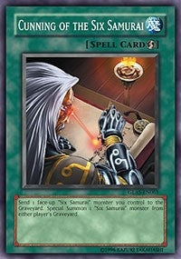 Image for Cunning of the Six Samurai (GLAS-EN061) (GLAS) - YuGiOh