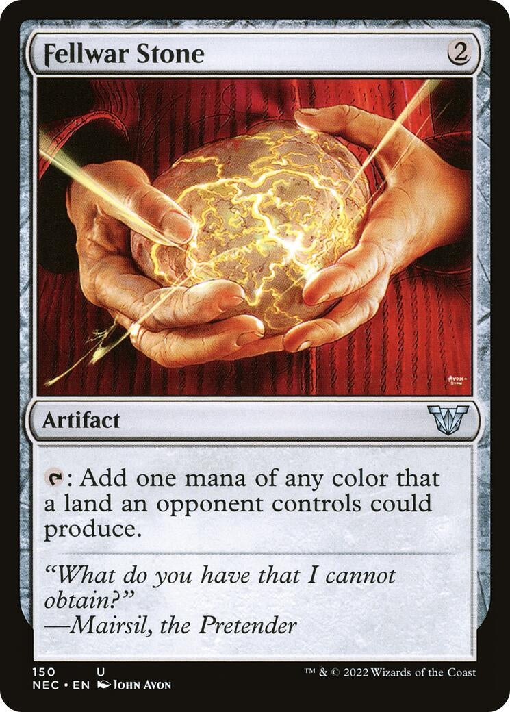 Image for Fellwar Stone (150) (Kamigawa: Neon Dynasty) - Magic: The Gathering