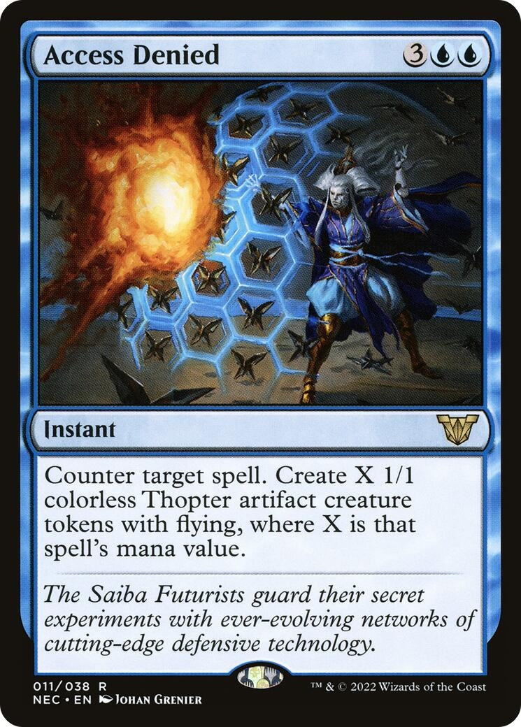 Image for Access Denied (11) (Kamigawa: Neon Dynasty) - Magic: The Gathering