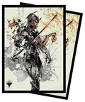 Image for Kamigawa: Neon Dynasty Satoru Umezawa (V5) Standard Deck Protector sleeves for Magic (100-Pack) - Card Sleeves