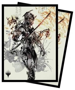 Image for Kamigawa: Neon Dynasty Satoru Umezawa (V5) Standard Deck Protector sleeves for Magic (100-Pack) - Card Sleeves
