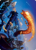 Image for Atsushi, the Blazing Sky Art Card (10/81) (10) (Kamigawa: Neon Dynasty) - Magic: The Gathering