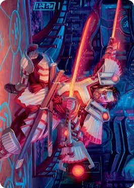 Image for Isshin, Two Heavens as One Art Card (14/81) (14) (Kamigawa: Neon Dynasty) - Magic: The Gathering