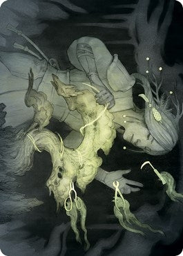 Image for Careful Cultivation Art Card (21) (Kamigawa: Neon Dynasty) - Magic: The Gathering